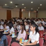 ต้อนรับคณะศึกษาดูงานจาก มหาวิทยาลัยอุบลราชธานี (สถาบันวิจัยศิลปะและวัฒนธรรมอีสาน)