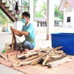 ลงพื้นที่ จัดระบบคัมภีร์ใบลานวัดไตรภูมิ