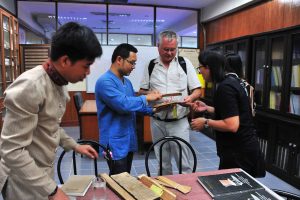 สถาบันวิจัยศิลปะและวัฒนธรรมอีสาน ต้อนรับคณะศึกษาดูงานจากคณะวิทยาศาสตร์ มหาวิทยาลัยมหาสารคาม