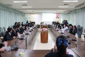 สถาบันวิจัยศิลปะและวัฒนธรรมอีสาน ต้อนรับคณะศึกษาดูงานจากวิทยาลัยอาชีวะมหาสารคาม