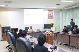 สถาบันวิจัยศิลปะและวัฒนธรรมอีสาน ต้อนรับคณะศึกษาดูงานจากวิทยาลัยอาชีวะมหาสารคาม