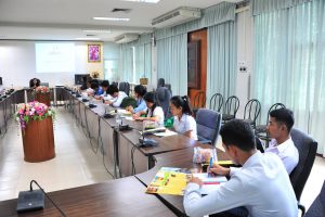 สถาบันวิจัยศิลปะและวัฒนธรรมอีสาน ต้อนรับนิสิตวิชาเอกภาษาไทย ภาควิชาภาษาไทย สถาบันภาษาต่างประเทศ มหาวิทยาลัยภูมินท์พนมเปญ