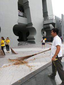 สถาบันวิจัยฯ ร่วม โครงการ Big Cleaning Day ทำดีเพื่อพ่อ