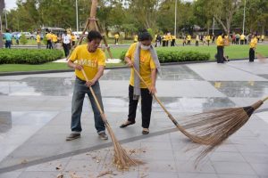 สถาบันวิจัยฯ ร่วม โครงการ Big Cleaning Day ทำดีเพื่อพ่อ