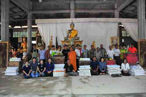 จัดระบบเอกสารใบลานวัดไตรภูมิคณาจารย์