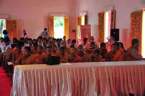 เข้าร่วมโครงการโรงเรียนสืบสานภูมิปัญญาท้องถิ่นพิพิธภัณฑ์วัดมณีวนาราม