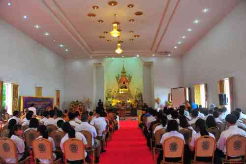 เข้าร่วมโครงการโรงเรียนสืบสานภูมิปัญญาท้องถิ่นพิพิธภัณฑ์วัดมณีวนาราม