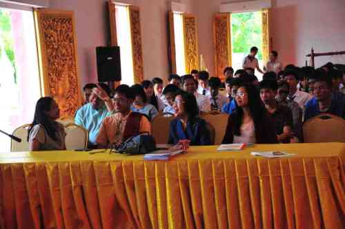 เข้าร่วมโครงการโรงเรียนสืบสานภูมิปัญญาท้องถิ่นพิพิธภัณฑ์วัดมณีวนาราม