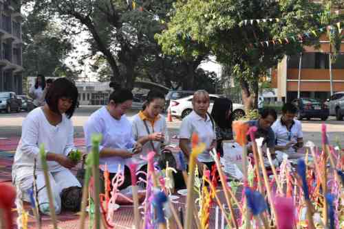 จัดโครงการพิธีกรรมแต่งแก้