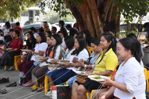 จัดโครงการพิธีกรรมแต่งแก้