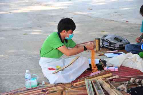 ลงพื้นที่ในการสำรวจและจัดทำบัญชีสถานภาพเอกสารใบลาน