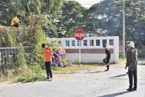 จัดกิจกรรม  Big Cleaning Day เพื่อถวายเป็นพระราชกุศล